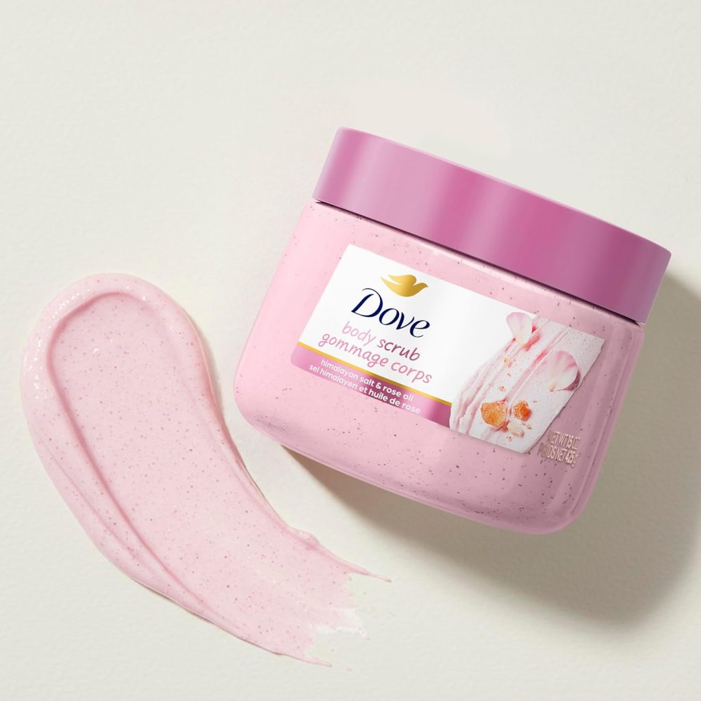 himalayan pink salt exfoliation