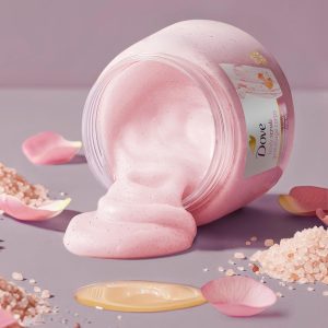 himalayan pink salt exfoliation