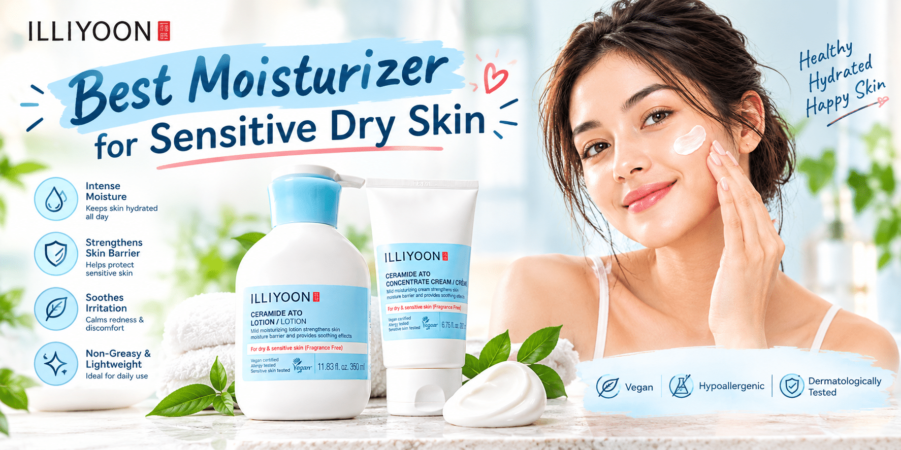 Best Moisturizer for Sensitive Dry Skin